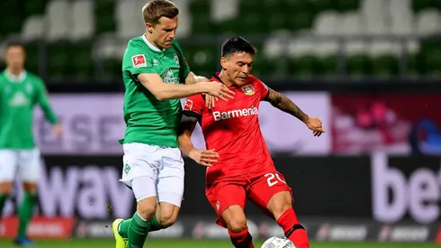 Charles Aránguiz y el Bayer Leverkusen, de buen cometido ante Werder Bremen, ahora irá por el Borussia Mönchengladbach en la Bundesliga.