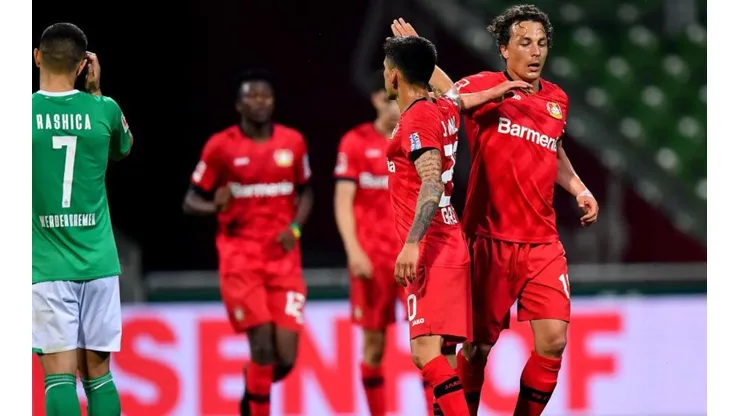 Charles Aránguiz volvió con todo en la Bundesliga