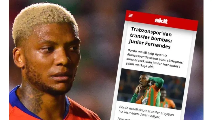 Prensa turca confude la nacionalidad de Junior Fernandes