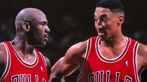 La relación no sería de las mejores entre Jordan y Pippen