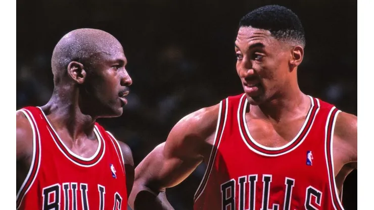 La relación no sería de las mejores entre Jordan y Pippen