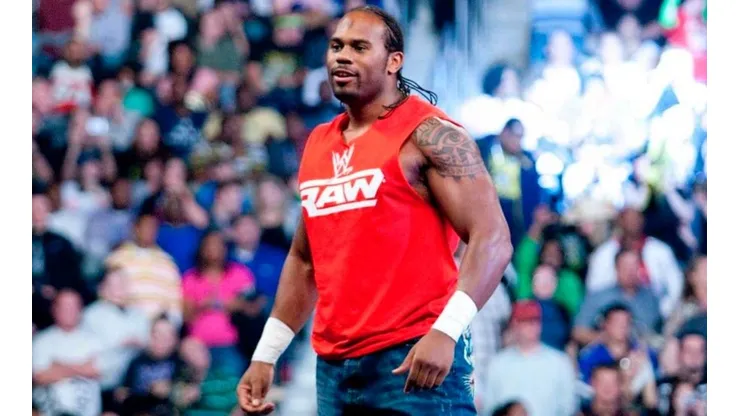 Shad Gaspard como parte de RAW en WWE.