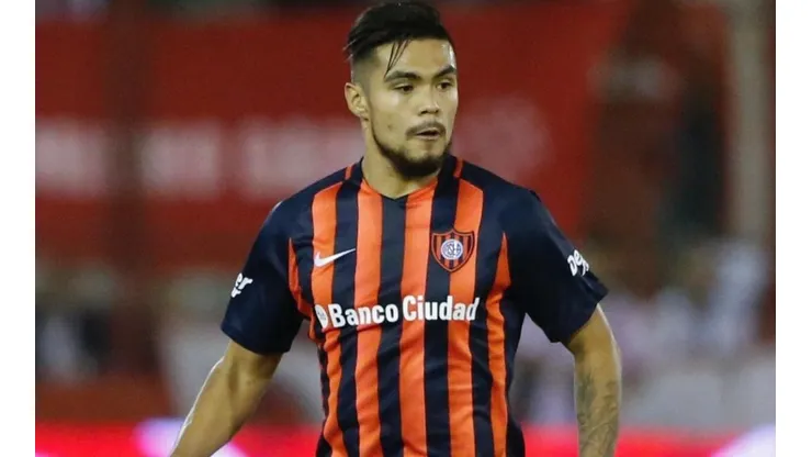 Paulo Díaz en su época en San Lorenzo