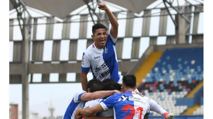 Felipe Flores encabeza los festejos de Deportes Antofagasta