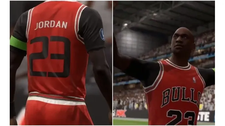 Jordan, el 23 en la espalda y el fútbol.
