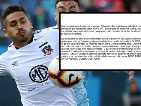 Marcos Bolados: "Me arrebataron la posibilidad de tener un niño sano"