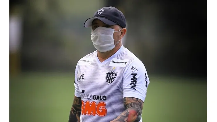 Jorge Sampaoli volvió a las prácticas con el Atlético Mineiro