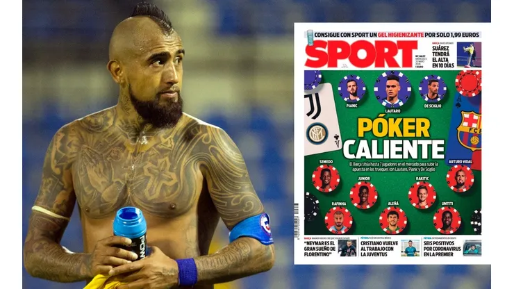 Barcelona cuenta con Arturo Vidal para bajar el precio que pone Inter por Lautaro Martínez