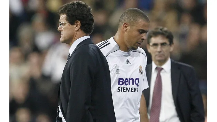 Capello compartió en la temporada 2006 con Ronaldo.