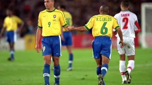 Ronaldo y Roberto Carlos en Francia '98
