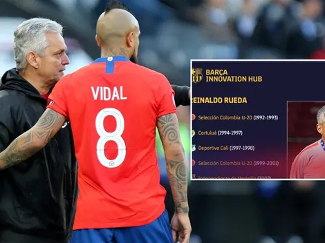 Rueda ofrece charla a DT's del Barça: "El estilo siempre está por encima del sistema"