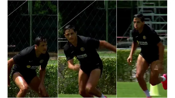 Alexis Sánchez pasó inadvertido en su regreso a los entrenamientos grupales en Inter