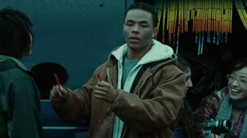 Gregory Tyree Boyce en una escena de la saga "Crepúsculo".
