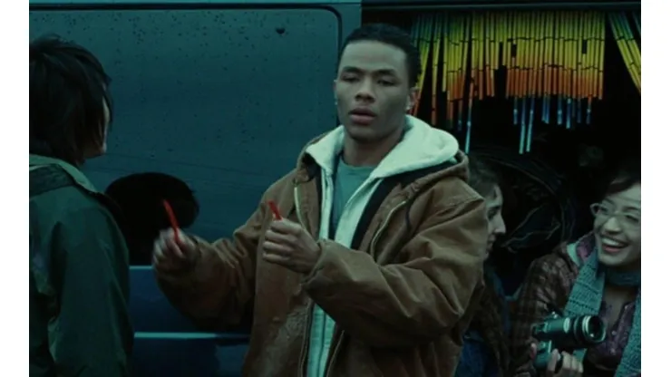 Gregory Tyree Boyce en una escena de la saga "Crepúsculo".