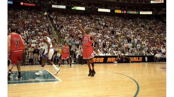El punto que le dio el título a los Bulls en 1998