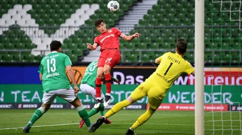 Havertz fue la figura de la cancha ante Werder Bremen