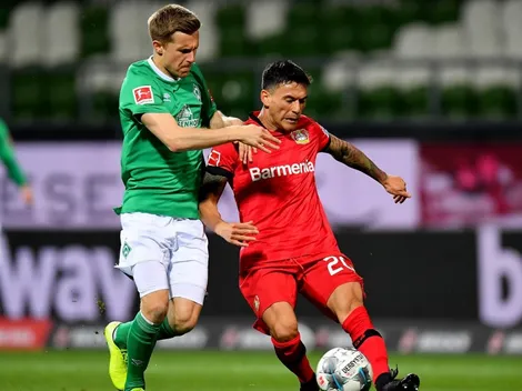 Bayer Leverkusen y Aránguiz golean en el regreso a la cancha