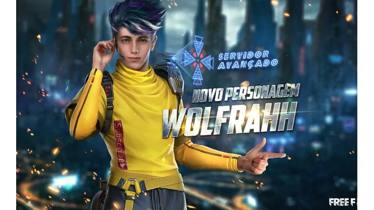 Wolfrahh nuevo personaje de Free Fire