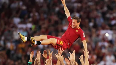 Totti, héroe e ídolo de la Roma.