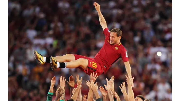 Totti, héroe e ídolo de la Roma.