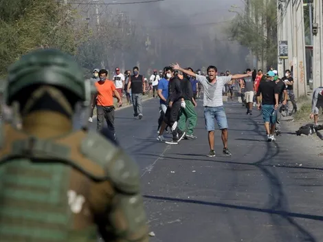 Vecinos de El Bosque se manifiestan por falta de comida
