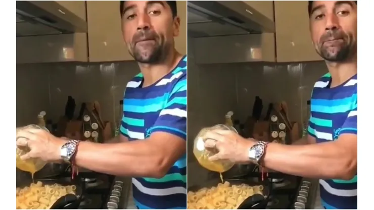 David Pizarro se maneja en la comida italiana y se cachiporrea cc Totti