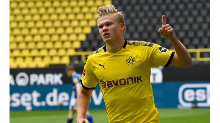 Haaland volvió a marcar en la Bundesliga