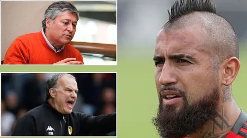 Arturo Vidal no fue protagonista de la selección chilena durante el paso de Marcelo Bielsa