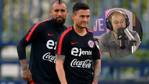 Vidal y Aránguiz en la Roja.