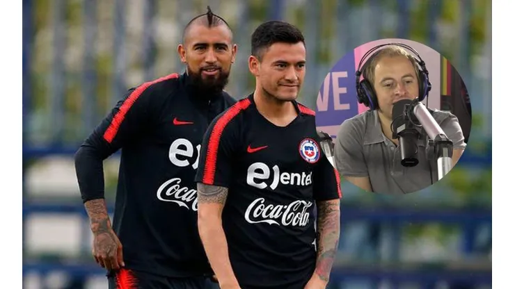 Vidal y Aránguiz en la Roja.