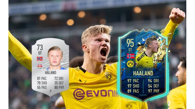 Haaland ha tenido un rendimiento extraordinario en la Bundesliga con el Borussia Dortmund.