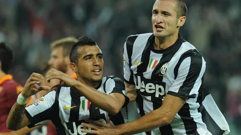 Arturo Vidal y Giorgio Chiellini en Instagram