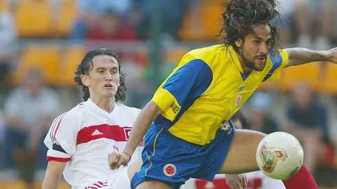 Yepes jugando la Copa Confederaciones con Colombia