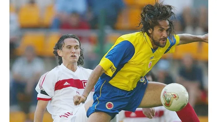 Yepes jugando la Copa Confederaciones con Colombia