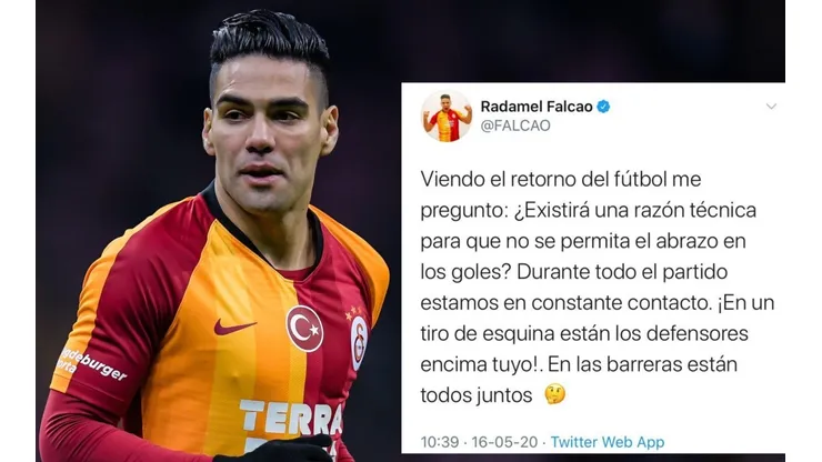 Radamel Falcao en Twitter