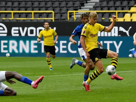 La espectacular marca de Erling Haaland en la Bundesliga