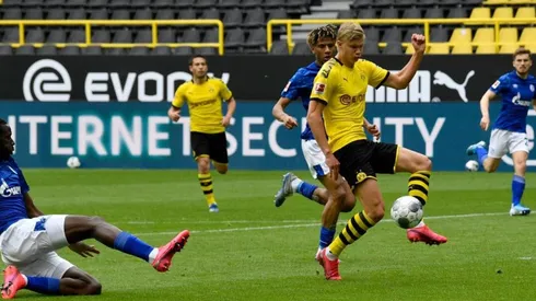 El gol de Haaland a Schalke