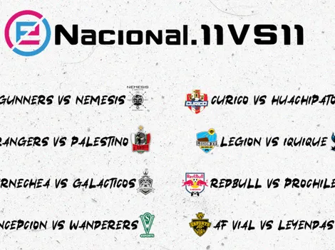 Así se jugará: Fechas 10 y 11 de la eNacional.11vs11 de PES 2020