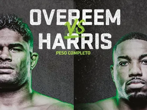 Overeem y Harris protagonizan el último UFC Fight Night de mayo