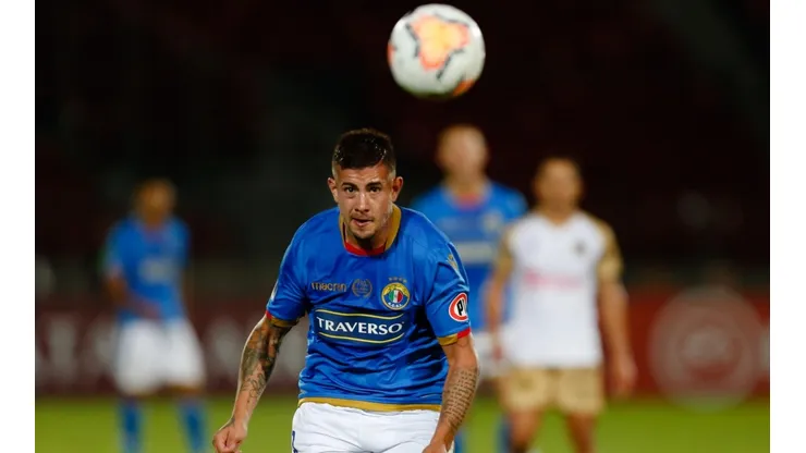 Rodrigo Holgado, jugando Copa Sudamericana por Audax Italiano