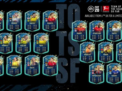 Lewandowski y Sancho lideran los TOTSSF de la Bundesliga