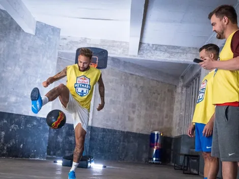 La rutina de ejercicios que Neymar armó desde casa