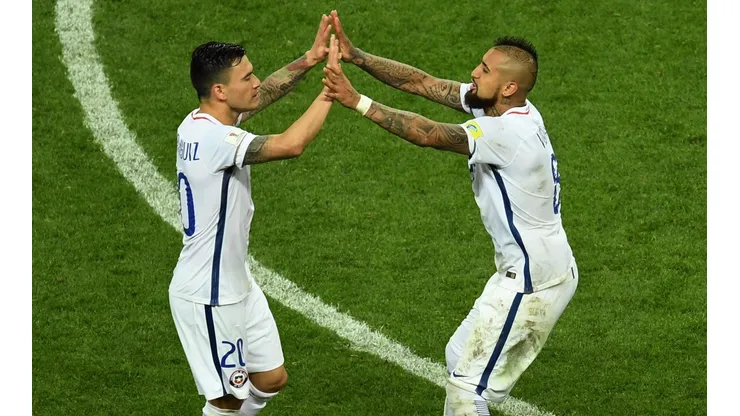 Charles Aránguiz y Arturo Vidal, claves en la generación dorada de Chile.