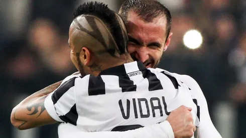 Chiellini y Vidal fueron compañeros por cuatro años en la Juventus