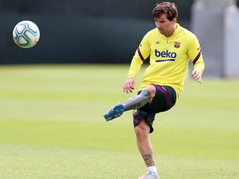 Lionel Messi se muestra ansioso por volver a jugar