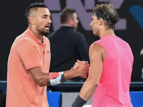 Rafael Nadal no está ni ahí con la invitación de Nick Kyrgios