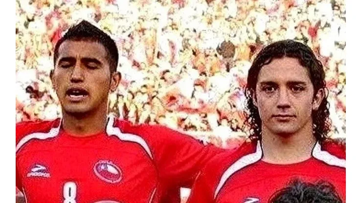 Vidal e Iturra en la Roja.