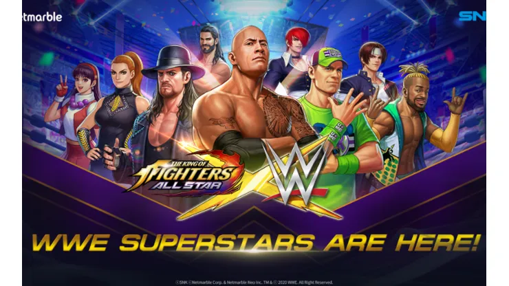 Luchadores de WWE llegan al juego de pelea