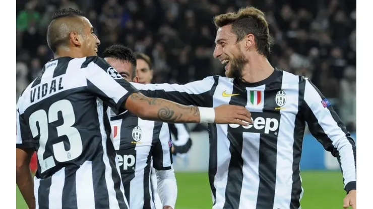 Vidal y Marchisio en la Juve.