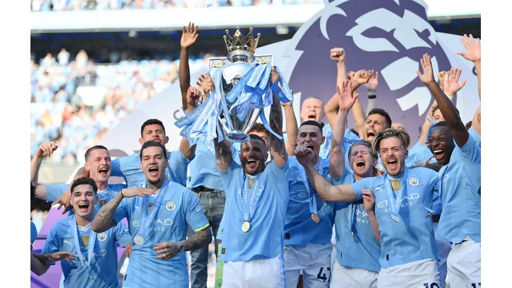 Manchester City se consagró campeón en las últimas cuatro temporadas de la Premier League.